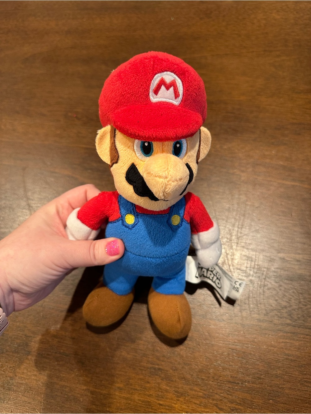 Nintendo Mario Plush - Red, Blue & Brown Super Mario Stuffed Figure